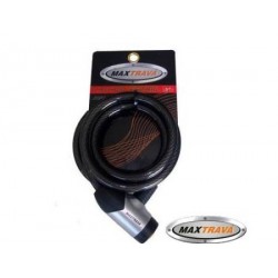 CADEADO ESPIRAL FUME 1,5MM MAX-TRAVA