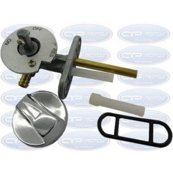 TORNEIRA GASOLINA YBR125/FACTOR125/XTZ125/XT225/XT600/DT200/TDM225 COM BOTAO
