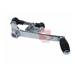 PEDAL CAMBIO YES125 2004 A 2013 CROMADO COMPLETO