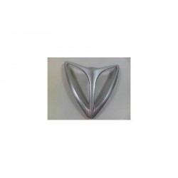 BORDA EMBLEMA FRONTAL WEB100 PRATA ( SEM ENFEITE) ORIGINAL (PLASTICO WEB)