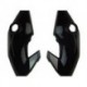 CARENAGEM LATERAL FAROL FAN125-14/TITAN150 APOS 2014 PRETO BRILHANTE
