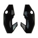 CARENAGEM LATERAL FAROL FAN125-14/TITAN150 APOS 2014 PRETO BRILHANTE