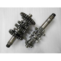 CAMBIO COMPLETO YES125/INTRUDER125 (2 EIXOS E ENGRENAGENS)