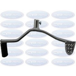 PEDAL CAMBIO BIZ100 SEM PARTIDA/POP100/CG/TITAN/FAN/TITAN150 CROMADO  (DUPLO)