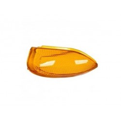 LENTE PISCA BIZ100/POP100 TRAS. AMARELO LADO DIREITO